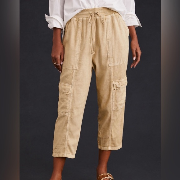 Anthropologie Pants - Anthropologie Daily Practice Evergreen Utility Cargo Pants Gold Size XS Relaxed